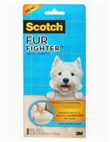 3M Scotch FurFighter Dog Hair Remover Refills (8 Sheets)
