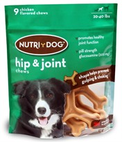 3M Nutri-Dog Hip And Joint Chews MEDIUM (9 ct)