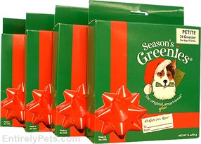 4-PACK Greenies HOLIDAY Value Pack JUMBO (16 bones)
