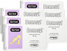 6 Pack Denosyl for small dogs and cats (180 tablets) 90 mg