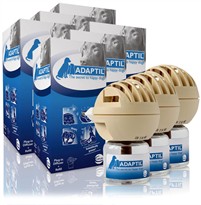 6 PACK ADAPTIL (D.A.P.) Dog Appeasing Pheromone Electric Diffuser (288 ml)