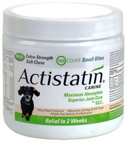 Actistatin Canine Extra Strength Soft Chews Small Bites (120 ct)