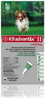 K9 ADVANTIX II 4 MONTH Small Dog (for dogs up to 10 lbs)