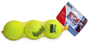 Air KONG Squeaker Tennis Balls (3-Pack) - MEDIUM