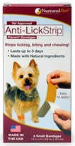 Nurtured Pets Anti-Lick Strip Prevent - Small (Pack of 6)