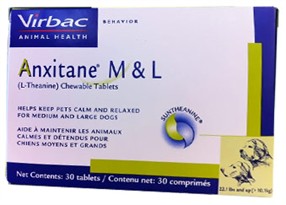Virbac Anxitane M & L  (30 Tabs)