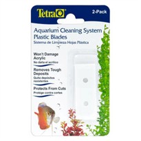Tetra Aquarium Cleaning System Plastic Blade (2 pack)