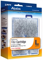 Aqueon Replacement Filter Cartridges Large (3 Pack)