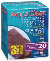 AquaClear 20 Filter Insert Activated Carbon (3 pack)