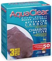 AquaClear 50 Filter Insert Activated Carbon (3 pack)
