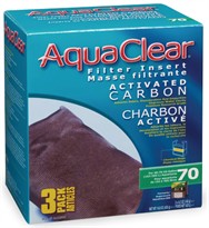 AquaClear 70 Filter Insert Activated Carbon (3 pack)