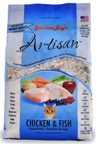 Grandma Lucy's Freeze-Dried Grain-Free Artisan Chicken & Fish Cat Food (3 lbs)