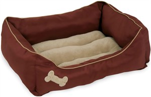 Aspen Pet Rectangular Lounger (21" x 25") - Assorted Colors