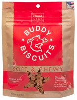 Cloud Star Buddy Biscuits Soft & Chewy Dog Treats - Grilled Beef Flavor (6 oz)