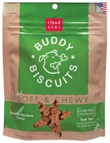 Cloud Star Buddy Biscuits Soft & Chewy Dog Treats - Roasted Chicken Flavor (6 oz)