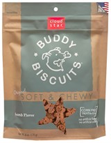 Cloud Star Buddy Biscuits Soft & Chewy Dog Treats - Lamb Flavor (6 oz)