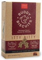 Cloud Star Buddy Biscuits "Itty Bitty" Molasses Madness (8 oz)