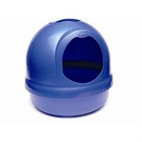 Booda Dome Covered Cat Litter Box Dark Blue