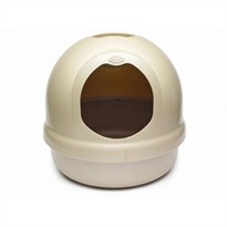 Booda Dome Covered Cat Litter Box Titanium