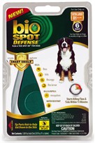 Bio Spot Defense with Smart Shield Applicator for Dogs (6 month) - XLarge 81 lbs and over
