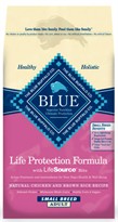 Blue Buffalo Chicken & Brown Rice Small Breed Recipe for Adult Dogs - 6lb