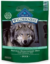 Blue Buffalo Wilderness Grain-Free Duck Recipe for Adult Dogs - 24lb