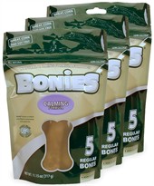 BONIES Natural Calming Multi-Pack REGULAR 3-PACK (15 Bones)