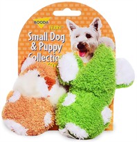 Booda Small Dog & Puppy Terry Elephant/Chipmunk - Assorted