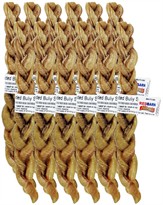 12 PACK Redbarn 9" Braided Bully Stick