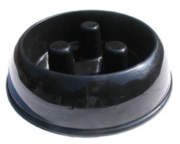 Brake Fast Black Food Bowl (Large)