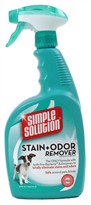 SIMPLE SOLUTION Stain & Odor Remover for CATS & DOGS (32 fl oz)