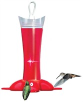 Birdscapes Deluxe Rose Petal Hummingbird Feeder (12 oz capacity)
