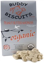 Organic Buddy Biscuits Peanut Butter Madness (14 oz)