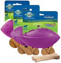 Premier Busy Buddy Rubber Football - Purple