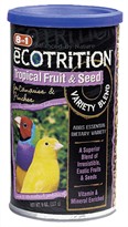 8 in 1 Ecotrition Tropical Fruit and Seed for Canaries & Finches (8 oz)