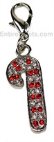 Holiday Jewel Collar Charms - CANDY CANE