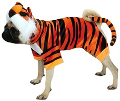 Casual Canine Bengal Buddy Costume Orange - XLARGE