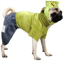 Casual Canine Frankenhound Costume Green - LARGE