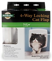 Cat Door 4Way White