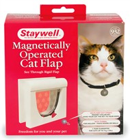 Petsafe - Cat Flap Magnetic White 4Way