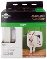 Petsafe - Cat Flap Magnetic White 4-Way Lock