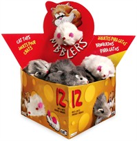 Catit Fur Mouse (12/Box) - Large