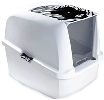 Catit White Tiger Cat Pan - Jumbo