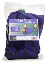 The Cat Sack with Underside Zipper - Large
