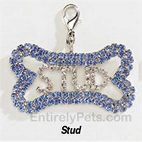 Aria Bling Bone Charm Stud