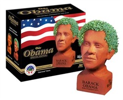 Chia Pet Obama - Determined