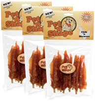 3 PACK Pet 'N Shape Chik 'n Skewers - (24 oz)