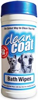 Clean Coat Bath Wipes (30 ct)