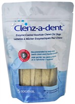 Clenz-a-dent Rawhide Chews for Dogs Small (30 ct)