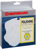 Marineland Polishing Filter Pads for C-160 & C-220 Rite-Size S (2 pk)
